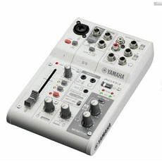 YAMAHA 網路直播混音器 錄音介面, 白, AG03MK2