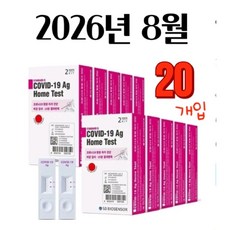 에스디바이오센서 스탠다드 큐 코로나 19 항원 자가 진단 테스트, 10개, 2개입