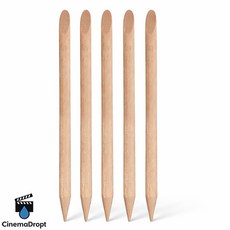 네일 우드스틱 7.5cm 5개입 네일팁 파츠 제거 도구, 1개, 단색