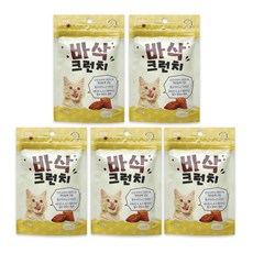 아임캣 바삭크런치 치킨맛 겉바속촉 냥이간식, 5개, 닭고기 5개, 닭고기