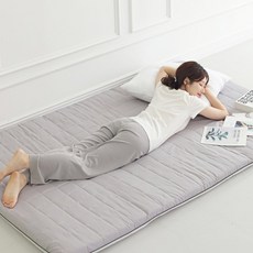 만족랩스 허리에 좋은 3단 접이식 매트리스 토퍼 바닥 침대 매트리스