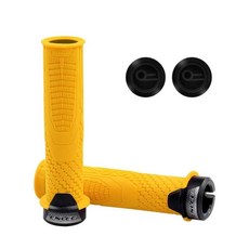 미끄럼 방지 자전거 커버 내마모성 고무 사이클 핸들, 1. Yellow, 1개