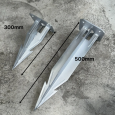야외 조명 소켓 가로등 기초파일 500mm 전력 기초석 그라운드 스파이크