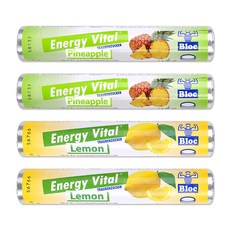 에너지바이탈 포도당 캔디 2종, 1세트, 168g, 파인애플 2개+레몬 2개