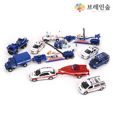 도어오픈 병원차 경찰특공대 순찰차 장난감 역할극 출동놀이 남자아이 자동차놀이