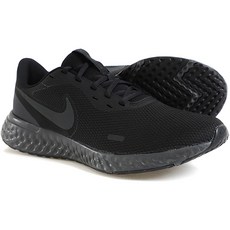 NIKE 男款全黑跑步鞋+口罩