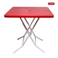 (조립X 완제품 발송) 플라스틱 접이식 야외테이블/행사용/편의점/포장마차