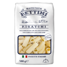 베티니 100% 이탈리아 듀럼밀 무염 리가토니 파스타면, 1개, 500g