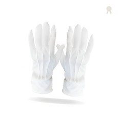 여름 레이스 운전 장갑 흰색 통풍 손등 자외선 차단 결혼식 혼주 예식용