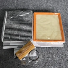 F30 2.0TDI-경유 2011- 13718507320 64119237555 용 캐빈 에어 오일 필터, 01 3pcs Sets