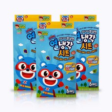 꼬마히어로 슈퍼잭 열냉각시트, 6개입, 3개