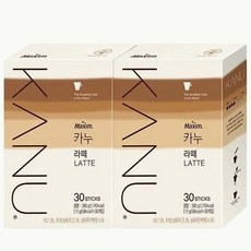 카누 맥심 라떼 30Tx2개 총60T