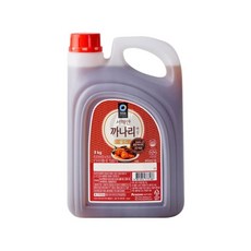 대상 청정원 서해안 까나리 액젓 3kg 김장용 맑은액젓, 1개