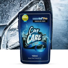 카케어 나노톨프로 자동차용 광택 세정제 카샴푸 광택제 100ml 3+1개