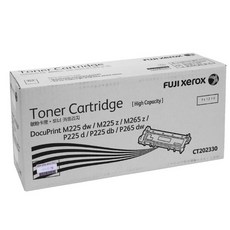 FUJI XEROX CT202330 高容量碳粉匣 適用 DocuPrint P225d M225dw M225z M265z P225db P265dw 系列，黑色, 1個, 黑色