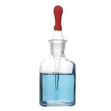 과학실 액체물질 반응실험용 유리 스포이트용기 125ml 과학교실 초등과학 스포이트병, 2개