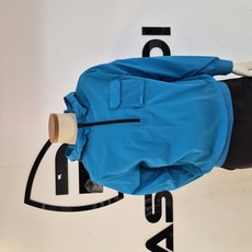 파사디골프 일산뉴코아 봄 가을 우븐 홑겹 후드 반집업 티셔츠 Q25STP003M M블루