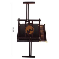 汶采 單抽屜大畫架盒 黑胡桃色 HBX-2-BLACK WALNUT, 詳見包裝