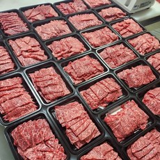 [힘찬열매] 투뿔 한우 설깃살 설도 설깃머리살 로스구이용, 1개, 200g