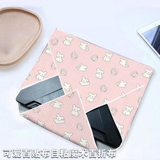 可愛百貼布 自粘魔術百折布 微單單反鏡頭包裹布, BTB31057,28*28, 1個
