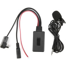 차량 블루투스 모듈 케이블 5.0 오디오 어댑터 마이크 핸즈프리 Cda-9857 Cda-9886 Cda-117용 USA