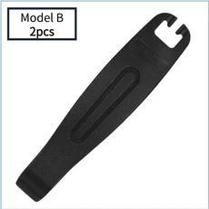 CYCLAMI 2개입 로드 바이크 MTB 자전거 타이어 프라이 바 모든 사이즈의 매우 단단하고 재사용 가능한 초경, 02 B-2pcs-black