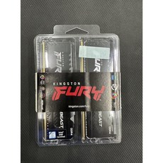 金士頓 KF436C17BB2AK2/16 RGB FURY 3600 8GBx2 雙通道 桌上型記憶體, 1個