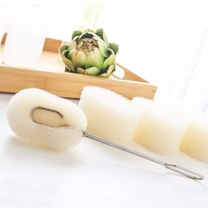 스텐 손잡이 병솔 수세미 스테인레스 세척솔 우레탄 주방 솔 세척 브러쉬, 1개, 본품
