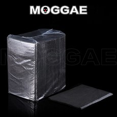 MOGGAE魔鬼刺青顏料器材 一次性紋身防水防油美容保潔墊 美甲單墊 紋繡桌墊清潔色料吸水, 1個, 黑色工作台墊1包50張#店取上限10包, 50