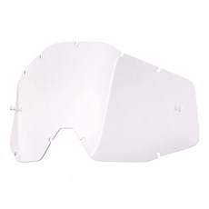 100% 고글 교체용 렌즈 - 시트 - Racecraft 1 Accuri 1 Strata 1 고글과 호환 가능 468519, 100% 고글 교체용 렌즈 - 시트 - Racecraf