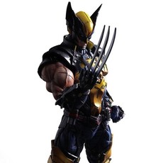 金剛狼復仇者聯盟可動人偶玩具男孩生日禮物盲盒, 1個, 人物尺寸10-15cm,金剛狼關注收藏隨機發1-2個