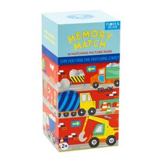 【現貨】英國 FLOSS & ROCK 記憶遊戲組, 1個, 建築工程車