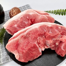 국내산 한돈 돼지 앞다리살/ 냉장 통 앞다리 전지/ 수육용 구이용 찌개용 제육용 캠핑고기, 앞다리살 수육용-덩어리  300g, 1개