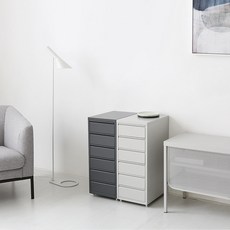 마켓비 도미닉 서랍장, 화이트, 6단