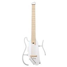 DONNER HUSH-I PRO 白色靜音吉他 無頭文青款 充電式, 1個