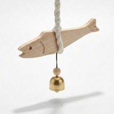 코지브 액막이 우드 명태 도어벨