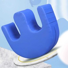 마비환자 기저귀 가는 보조기 도구 욕창 용품 쿠션 몸, 두꺼운 스타일 블루+방수 PU, 1개