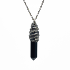 Spiral Onyx Pendant 나선형 오닉스 펜던트