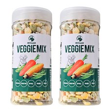 펫카소 강아지 야채믹스 국내산 동결건조, 2개, 62g, 혼합맛