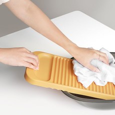 HOOT 애벌 손빨래 행주 빨래판 애기옷 손세탁 싱크대용, 키키 컬러 빨래판, 민트