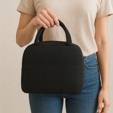 보온 보냉 가방 쿨러백 5L, 블랙