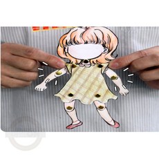 마스온 인형관절 할핀 골드 100P 종이