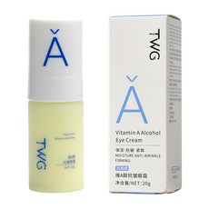 TWG 維A醇抗皺眼霜 維C潤澤保濕眼霜 早C晚A 保濕補水 撫平細紋 緊緻肌膚 改善暗沉 庫柏醬萌選, 1個