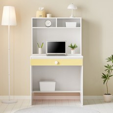 원피엘가구 초등학생 책상세트 키즈 어린이 학생책상 서랍장, 책상 레몬