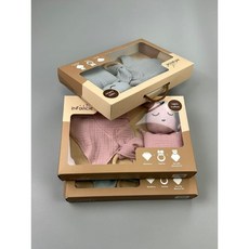 infanele 西班牙新生兒禮盒 彌月禮盒 寶寶禮盒 嬰兒禮盒 男寶 女寶 安撫巾 口水巾 純棉 月子中心