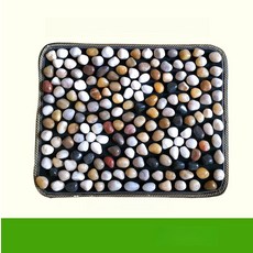 매트 지압보드 발바닥 마사지 피로 지압판 자갈 스트레칭, 고밀도 플로럴, 1개