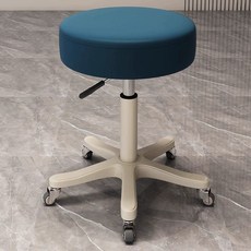가정용 상업용 카페의자 가구 이동식 체어 바퀴달린 사무용 실내 보조의자 제품 의자 인테리어 휴대성, 8.사일런트 베어링 휠 블루, GCL10012422, VCL10012422
