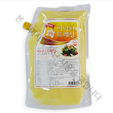 평강 바나나 드레싱, 1개, 2kg
