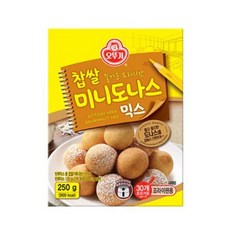 오뚜기 찹쌀미니도나스믹스, 250g, 1개