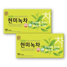 우리차 현미녹차, 2개, 1.2g, 150개입